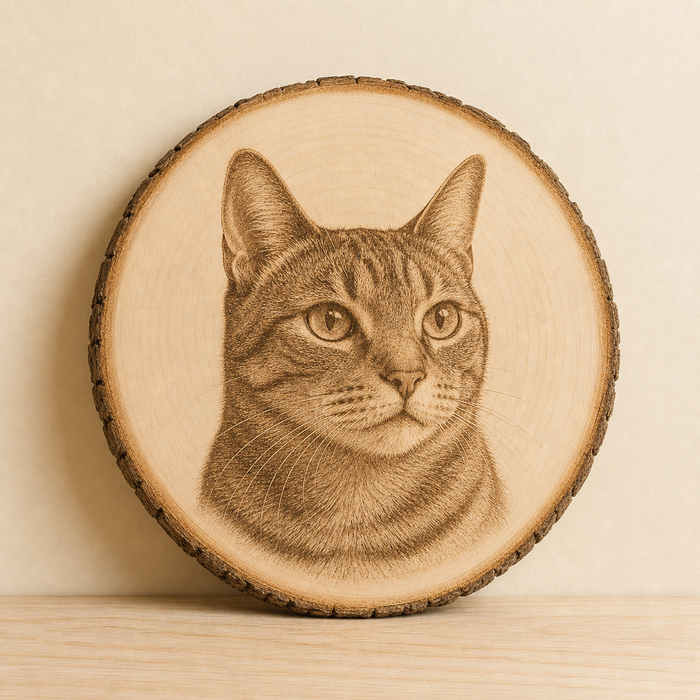 Personalized pet memorial photo engraving gifts by Evervain Studio