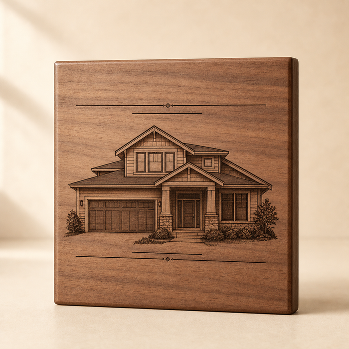 Personalized engraved realtor closing gifts for home buyers and clients