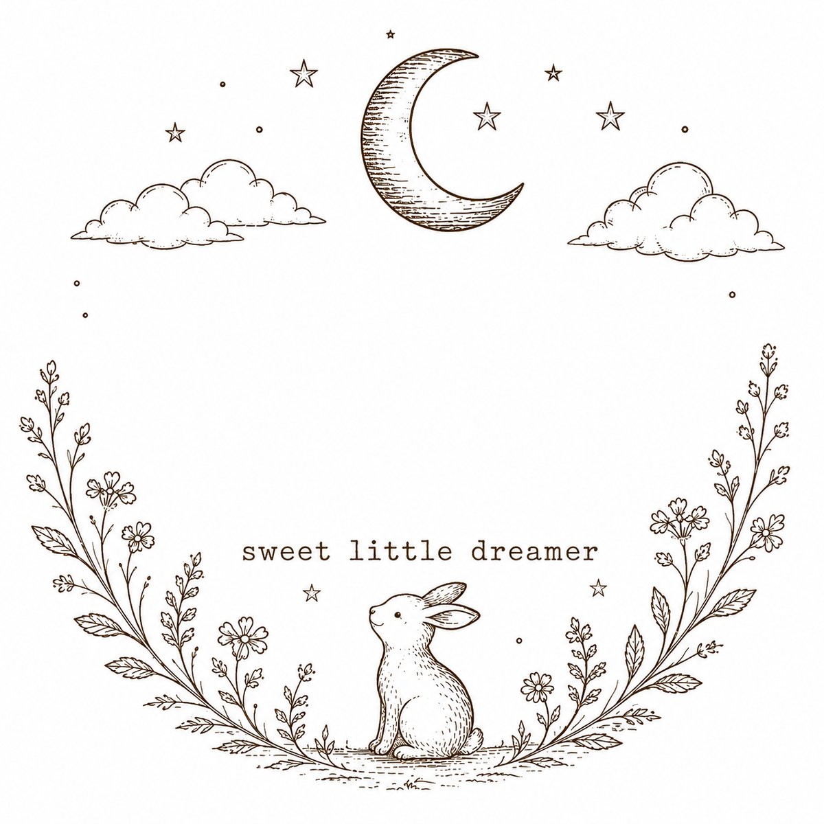 Little Forest Explorer theme – forest deer engraved kids room design