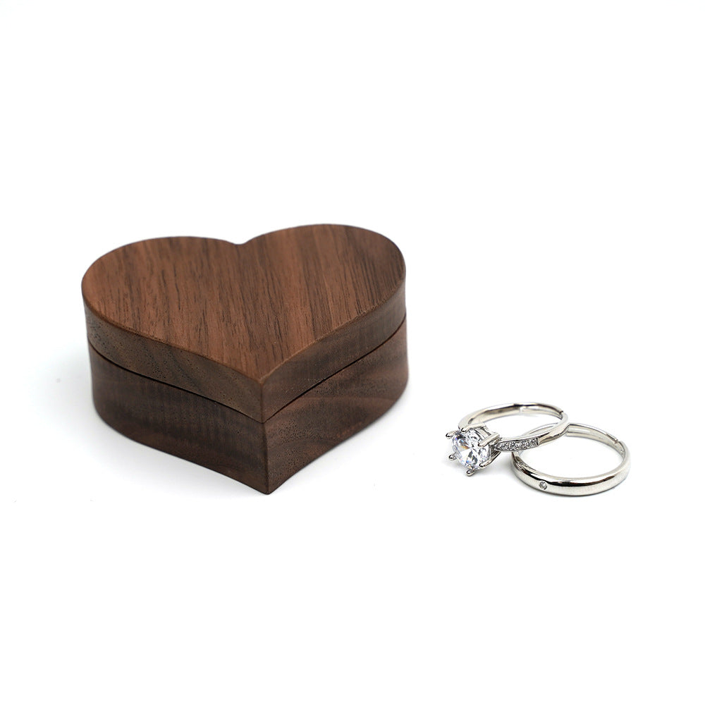 Solid Wood Jewelry Box | Custom Engraving Option