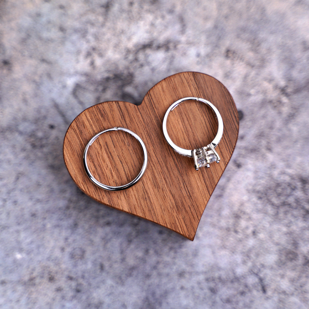 Solid Wood Jewelry Box | Custom Engraving Option