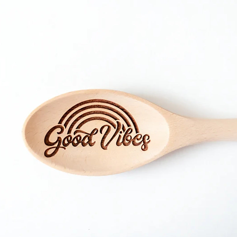 Personalized Beech Wood Spoon | Bridal Party & Wedding Gift
