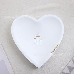 Wooden Heart Bowl | Decorative Keepsake & Jewelry Dish