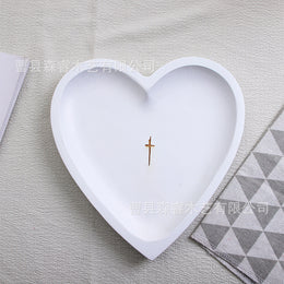 Wooden Heart Bowl | Decorative Keepsake & Jewelry Dish