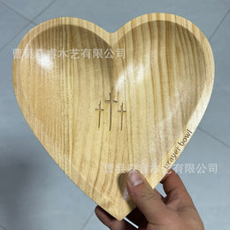 Wooden Heart Bowl | Decorative Keepsake & Jewelry Dish
