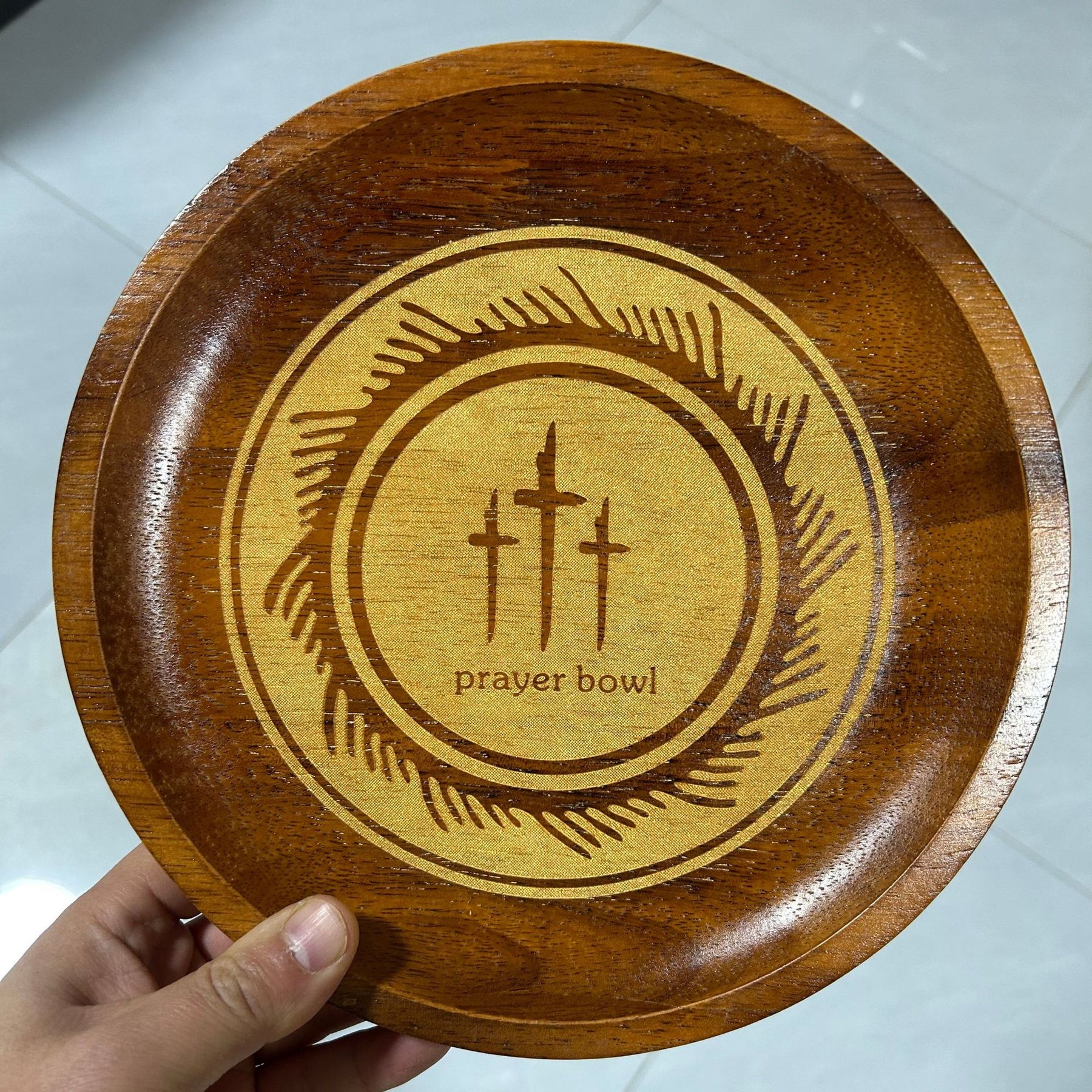 Wooden Heart Bowl | Decorative Keepsake & Jewelry Dish