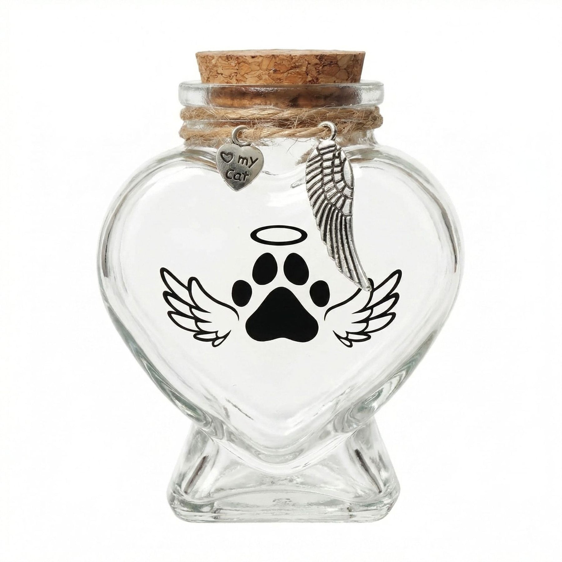4x6 Double-Sided Rotating Wooden Pet Memorial Photo Frame