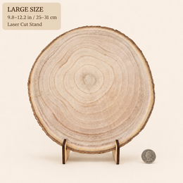Large size 9.8-12.2 in / 25-31 cm - Laser Cut Stand