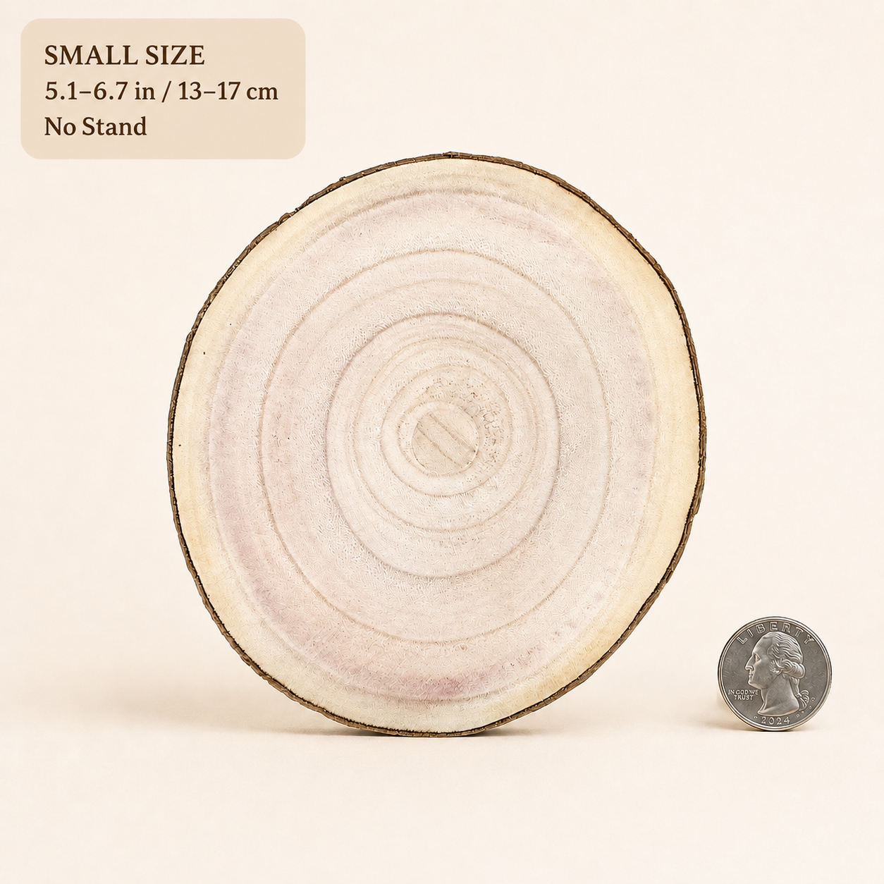 Small size 5.1-6.7 in / 13-17 cm - No Stand
